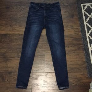 Abercrombie Simone high rise super skinny jeans